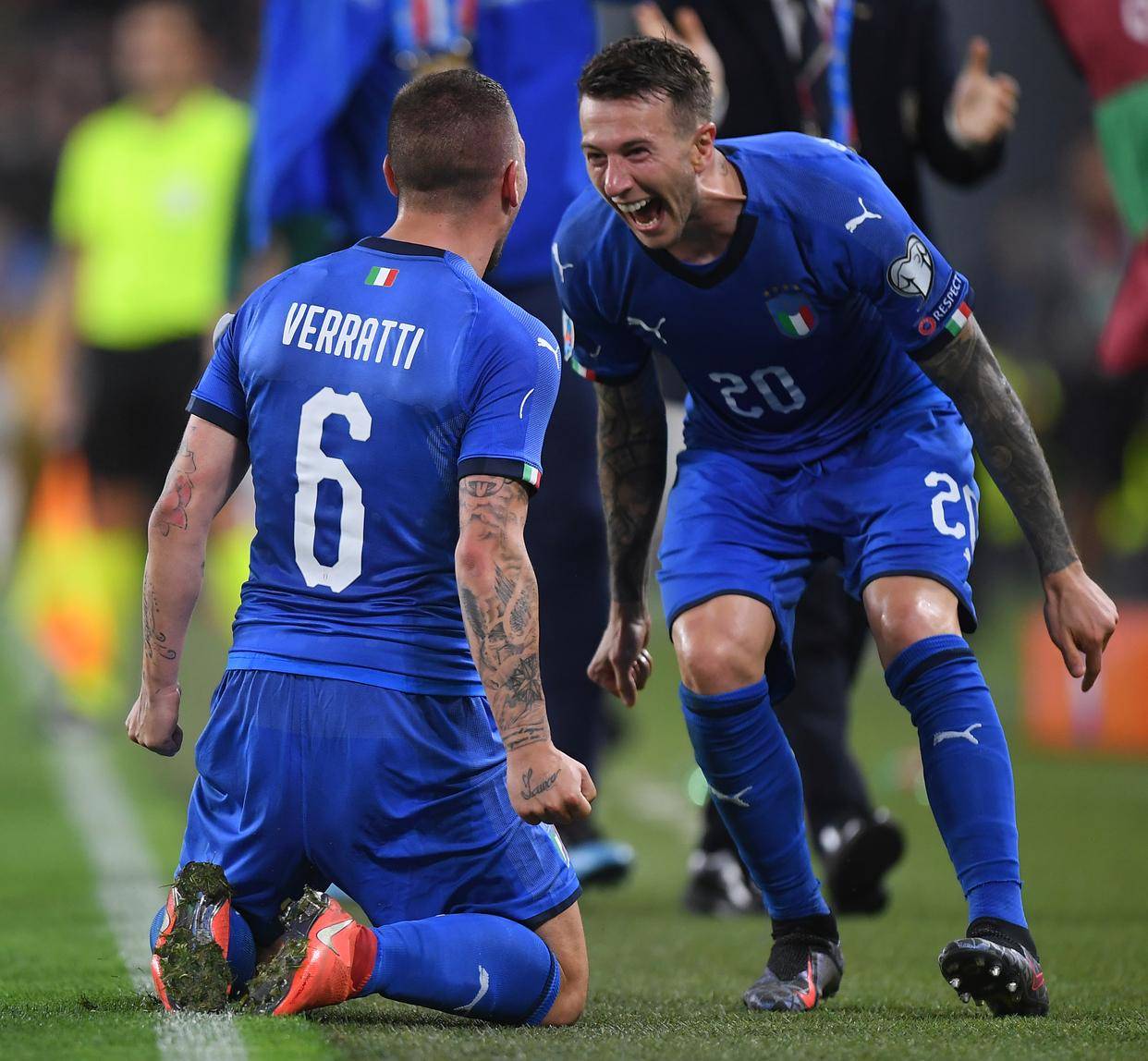 意大利足球队成功杀入半决赛