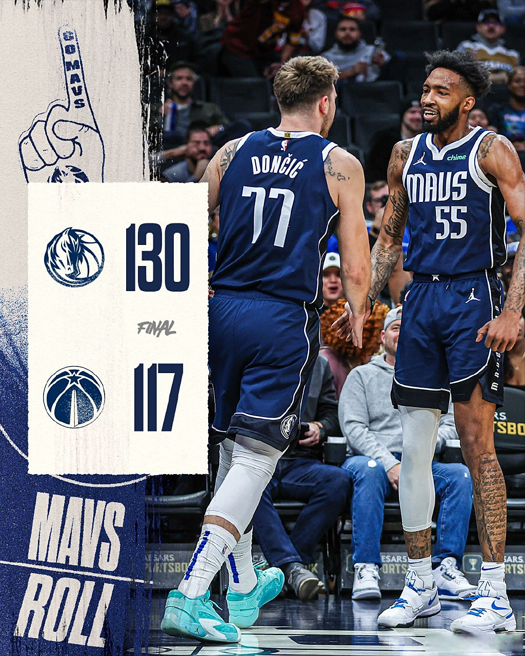 独行侠战胜奇才取得四连胜